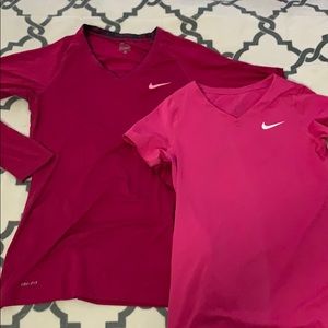 Set of Nike Dri-Fit shirts